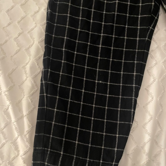 Madewell Pull-On Tapered Pants in Plaid 100% Cotton - Picture 7 of 7